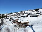 Blokhutten met ski-in/ski-out