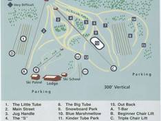 Pistekaart Blue Marsh