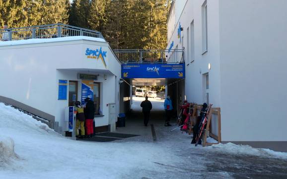 Boheemse Woud: netheid van de skigebieden – Netheid Špičák