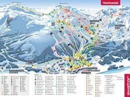 Pistekaart Hemsedal