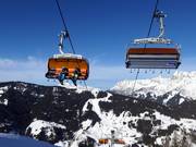 Bürglalmbahn - 6-persoons hogesnelheidsstoeltjeslift (koppelbaar) met kap