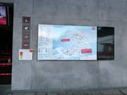 Informatiebord bij het dalstation