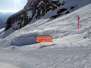 In het Val della Mite is skiën buiten de piste vanwege milieubescherming en lawinegevaar verboden