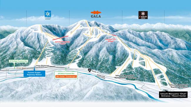 Yuzawa Snow Link – Yuzawa Kogen/Gala Yuzawa/Ishiuchi