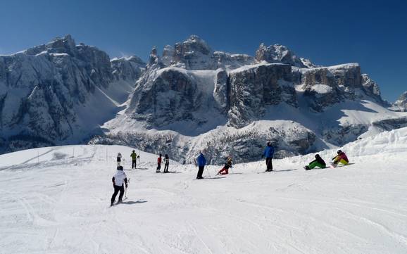 Grootste hoogteverschil in het Gadertal – skigebied Alta Badia