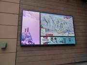 Digitale pistekaarten in het skigebied Jackson Hole