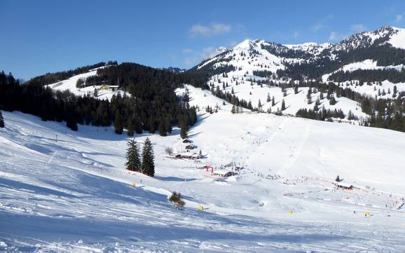 Grootste skigebied in de Alpenregio Tegernsee-Schliersee – skigebied Sudelfeld – Bayrischzell