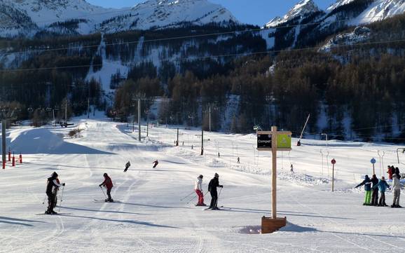 Skigebieden voor beginners in de Vallée de la Guisane – Beginners Serre Chevalier – Briançon/Chantemerle/Villeneuve-la-Salle/Le Monêtier-les-Bains