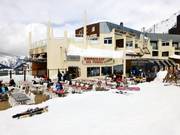 Het restaurant La Guéritte bij de Pelevos gondelbaan