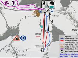 Skigebied Val de Wanne