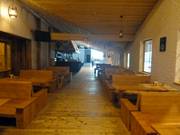 Bo-Bar met uitzicht op de pistes