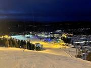 Nacht skiën in Hundfjället (Sälen)