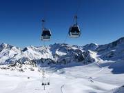 Karlesjochbahn - 8-persoons gondel met stoelverwarming (met 1 kabel)