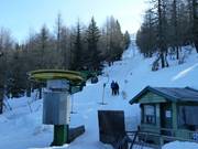 Sonnenhanglift - Sleeplift met T-beugel/Ankerlift