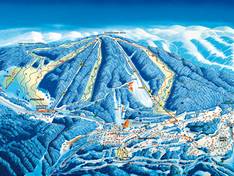 Pistekaart Čertova hora – Harrachov