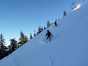 Zwarte wereldbekerpiste
