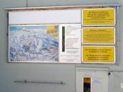 Informatiebord bij het bergstation Walmendingerhorn
