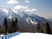 Kindergebied onder het Mountain Shelter.