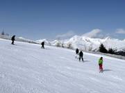 Gemakkelijke piste Gabi bij de Kombibahn Hoher Turm