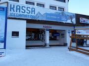 Verzorgde kassaomgeving