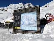 Informatiebord bij de Ochsenalm