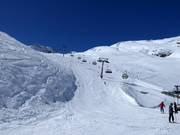 Middelzware piste Moräne