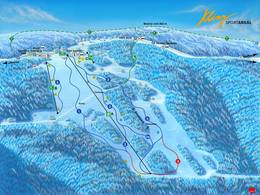 Skigebied Rašov (Klíny)