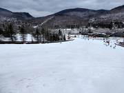 Oefenpiste Harfang des Neiges in het dalgebied