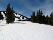 De afdalingen bij het middenstation