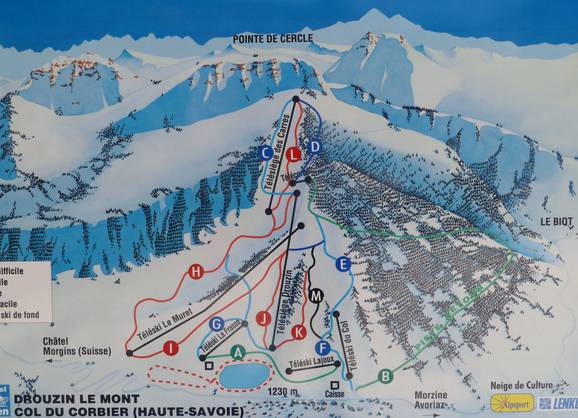 Drouzin le Mont – Le Biot-Col du Corbier