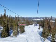 Høgekspressen - 6-persoons hogesnelheidsstoeltjeslift (koppelbaar)