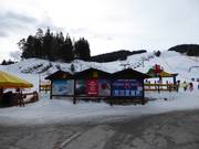 Pistekaart bij het dalstation Gschwandtkopf