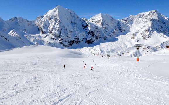 Skiën bij Stilfs (Stelvio)