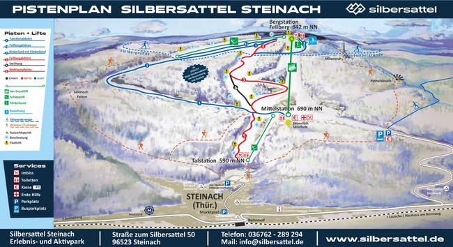 Alpin Skiarena Silbersattel  Steinach