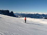 Piste bij de stoeltjeslift Goldknopf