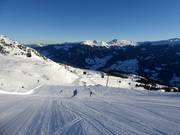 Piste Krössbichl bij de Wimbachexpress