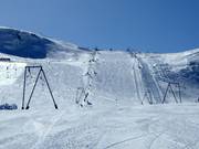 Gletsjerpistes bij Matterhorn glacier paradise