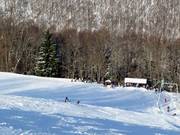 De gemakkelijke afdaling bij lift 2