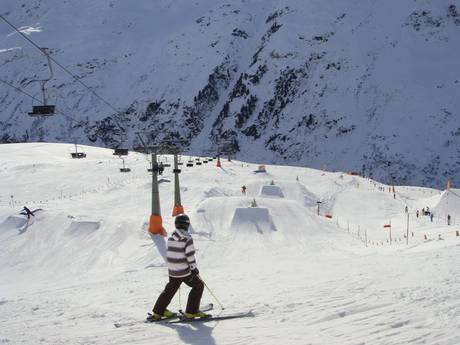 Snowparken Lechtaler Alpen – Snowpark St. Anton/St. Christoph/Stuben/Lech/Zürs/Warth/Schröcken – Ski Arlberg