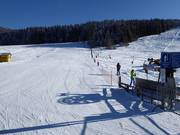 Sonnenlift met blauwe piste