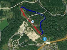 Pistekaart Wurmsteinlift – Flossenbürg