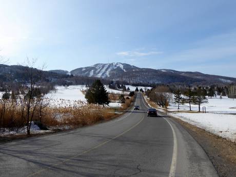 Canada: bereikbaarheid van en parkeermogelijkheden bij de skigebieden – Bereikbaarheid, parkeren Bromont