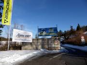 Toegang tot het skigebied Obersalzberg