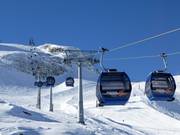 De 10-persoons gondelbaan Gefrorene Wand is een absoluut hoogtepunt!