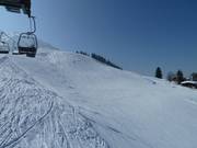 De pistes zijn zonder hobbels en golven.