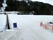 Turtle Creek met transportband bij het dalstation