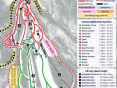 Pistekaart Ikenotaira Onsen
