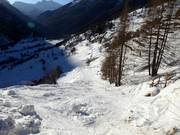 Moeilijke dalafdaling Delle Cole