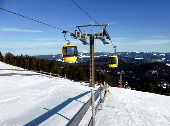 Belchenbahn - 8-persoons gondel (met 1 kabel)