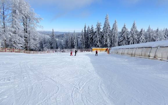 Skigebieden voor beginners in het bestuursdistrict Freyung-Grafenau – Beginners Mitterdorf – Almberg
